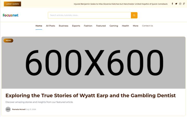 Screenshot of focusnetblog.nl