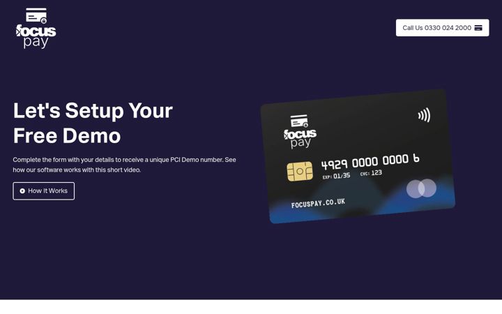 Screenshot of focuspay.co.uk