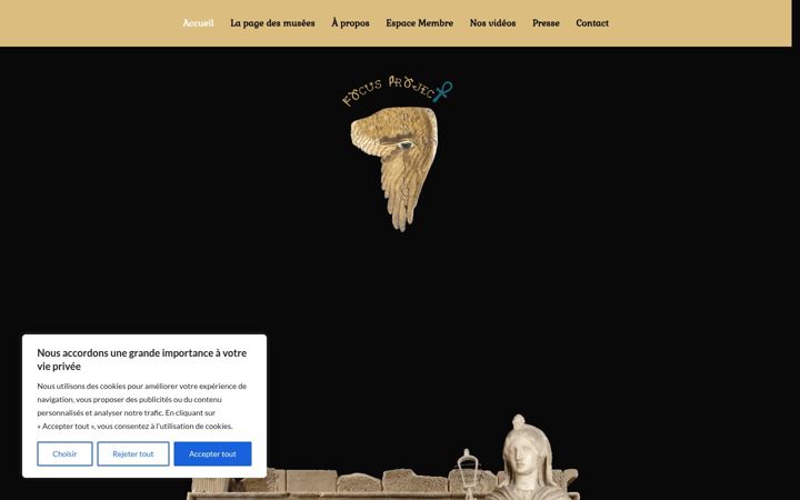 Screenshot of focusproject.fr