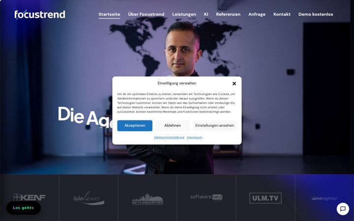 Screenshot of focustrend.de