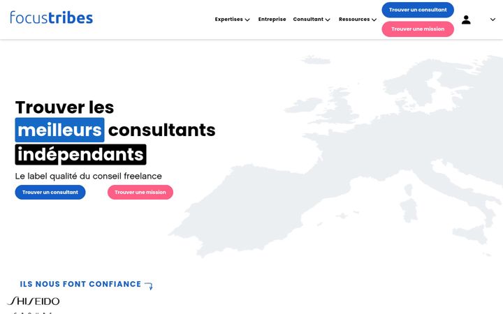 Screenshot of focustribes.com