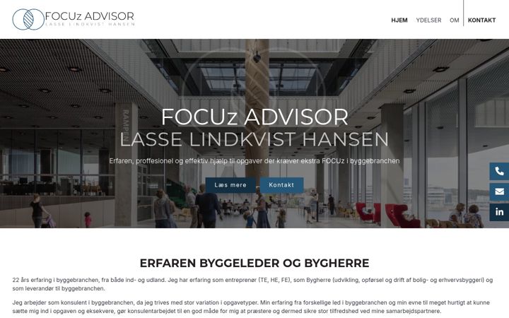 Screenshot of focuzadvisor.dk