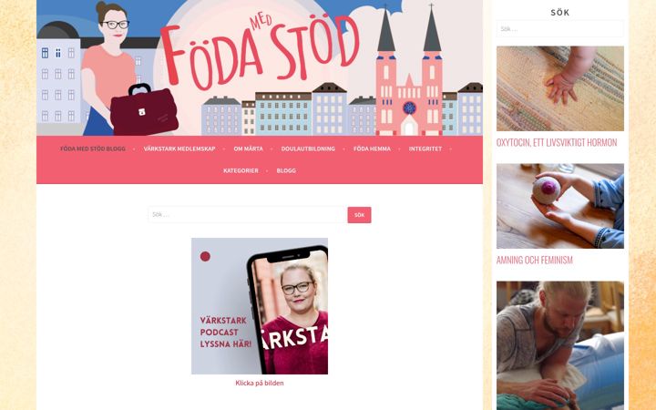 Screenshot of fodamedstod.se