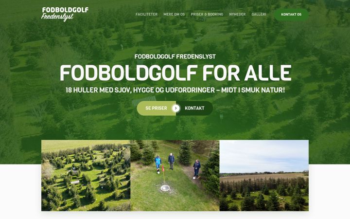 Screenshot of fodboldgolf-fredenslyst.dk