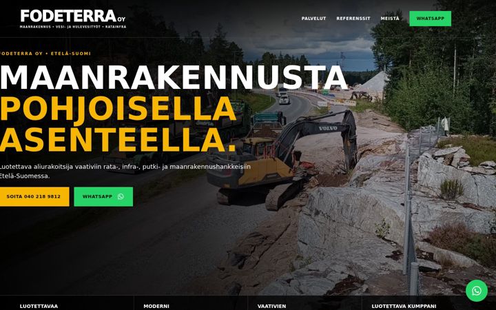 Screenshot of fodeterra.fi