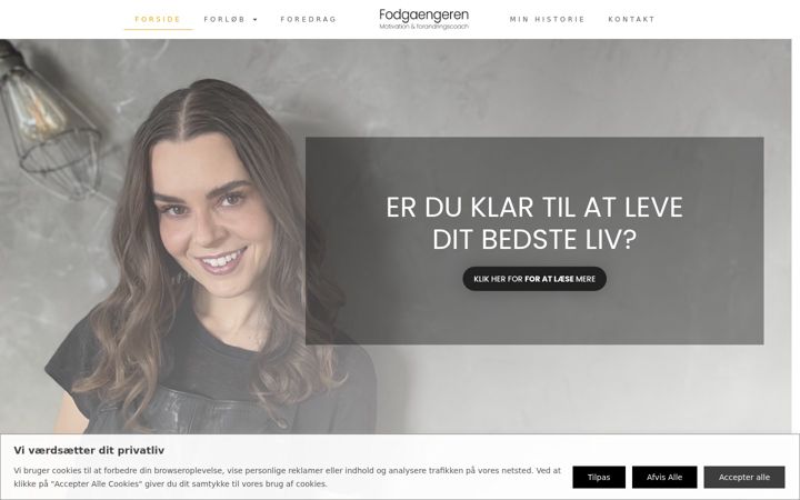 Screenshot of fodgaengeren.dk