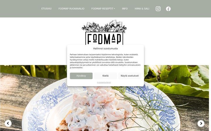 Screenshot of fodmapsafkaa.fi