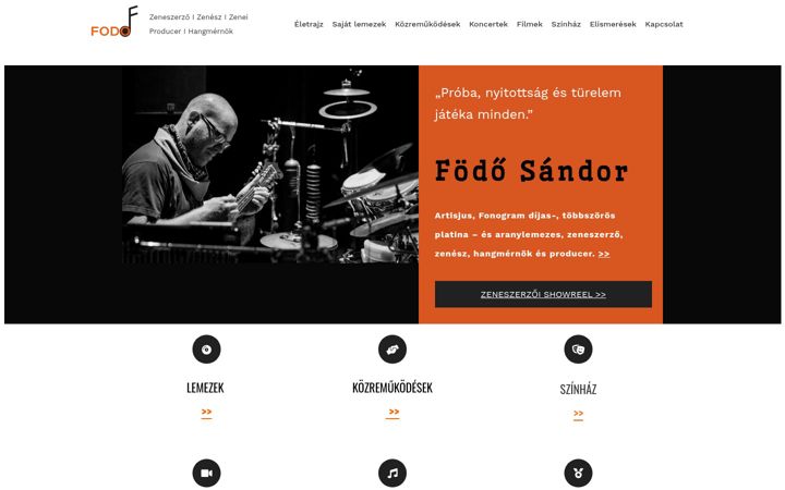 Screenshot of fodo.hu