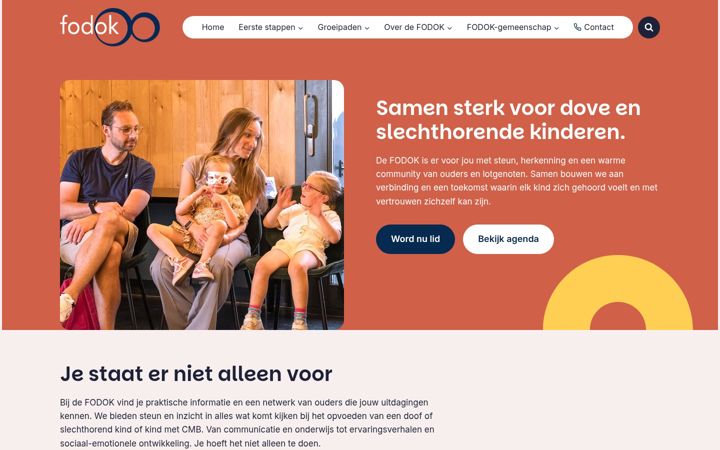 Screenshot van fodok.nl