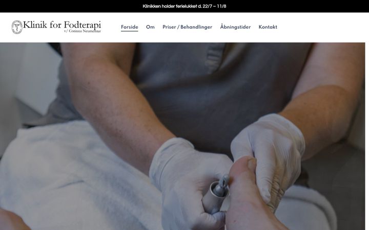 Screenshot of fodterapi-velvaere.dk