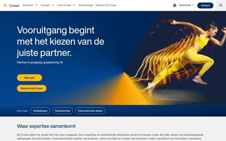 Screenshot of foederer.nl