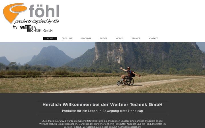 Screenshot of foehl-gmbh.com