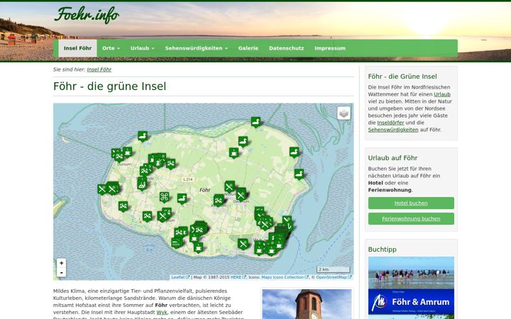Screenshot of foehr.info
