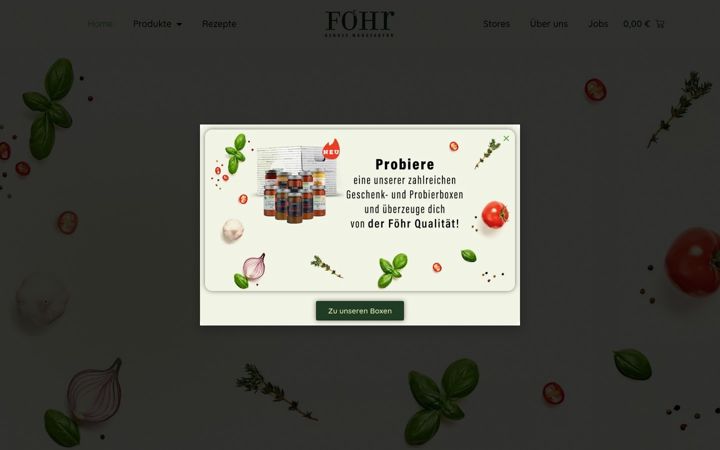Screenshot von foehrfood.de