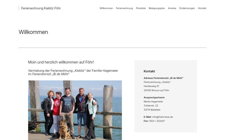 Screenshot ta' foehrreise.de