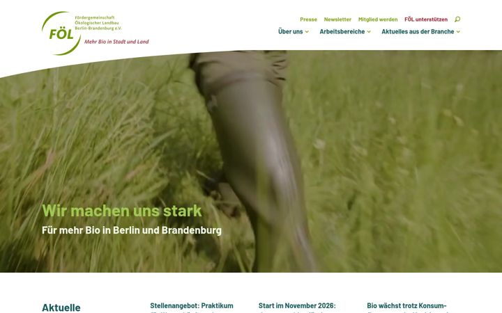 Screenshot of foel.de