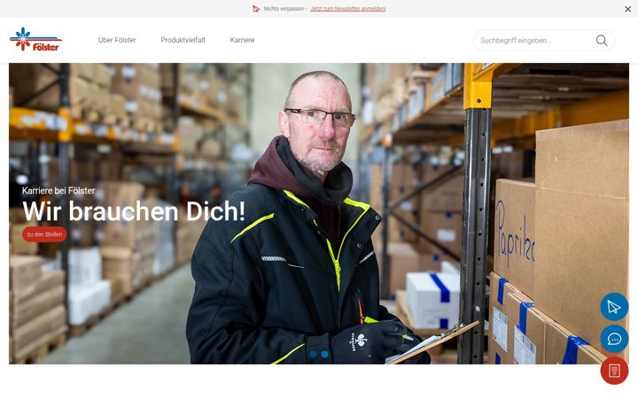 Screenshot ta' foelster-wasbek.de