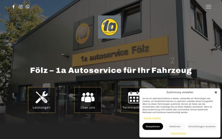 Screenshot of foelz-gmbh.de