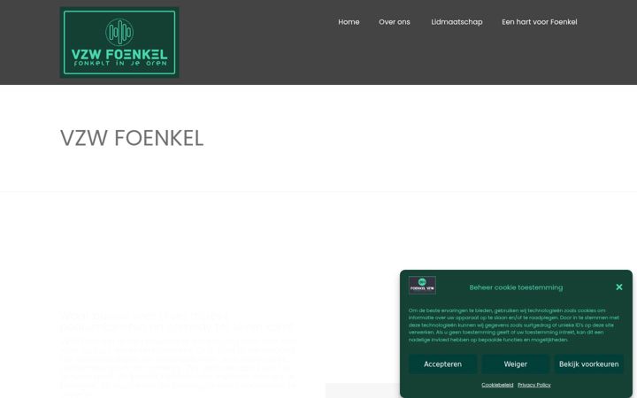 Skjámynd af foenkel.be