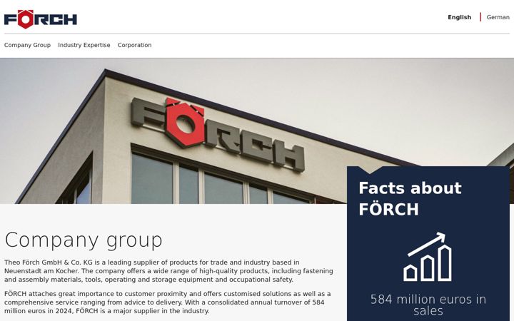 Screenshot of foerch.com