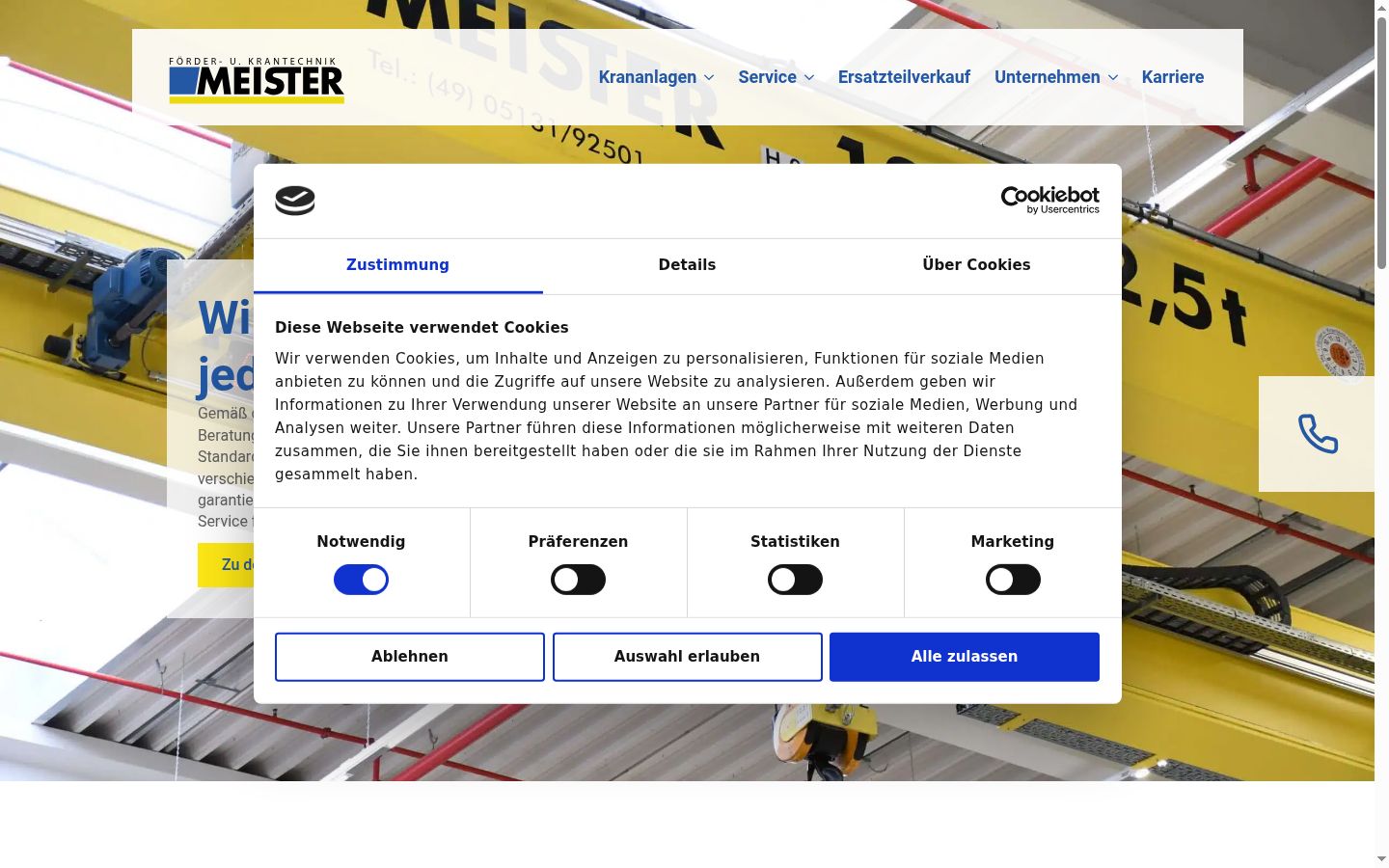 Screenshot tal-banner tal-kunsens muri qabel kwalunkwe interazzjoni