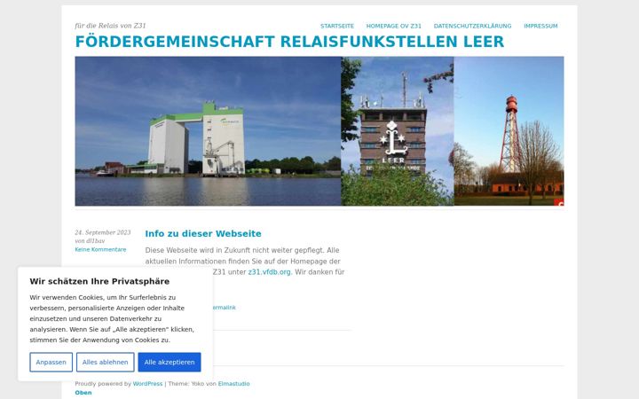 Screenshot of foerdergemeinschaft-z31.de
