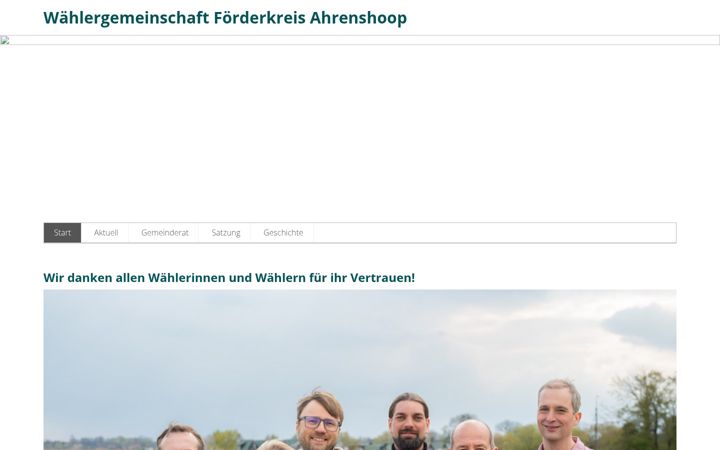 Screenshot of foerderkreis-ahrenshoop.de