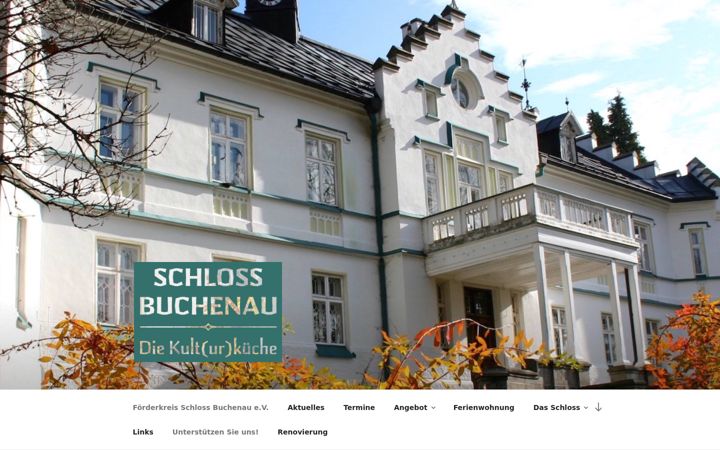 Screenshot von foerderkreis-schloss-buchenau.de