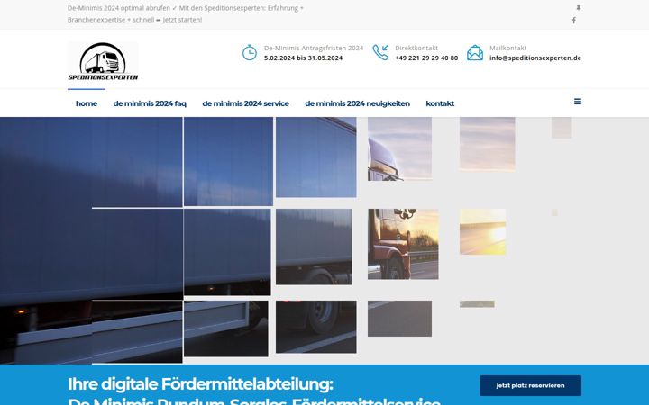 Screenshot of foerdermittel.fans