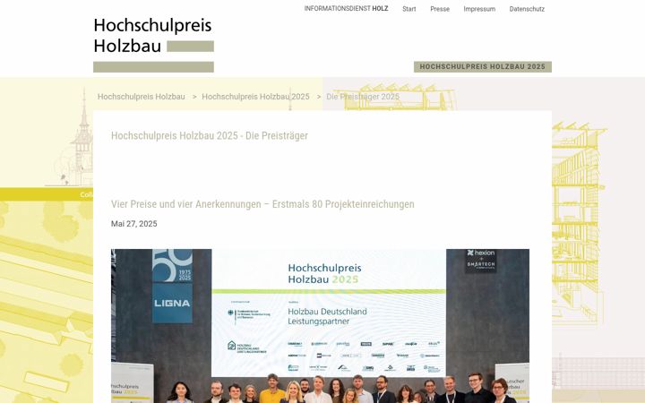 Screenshot von foerderpreis-holzbau.de