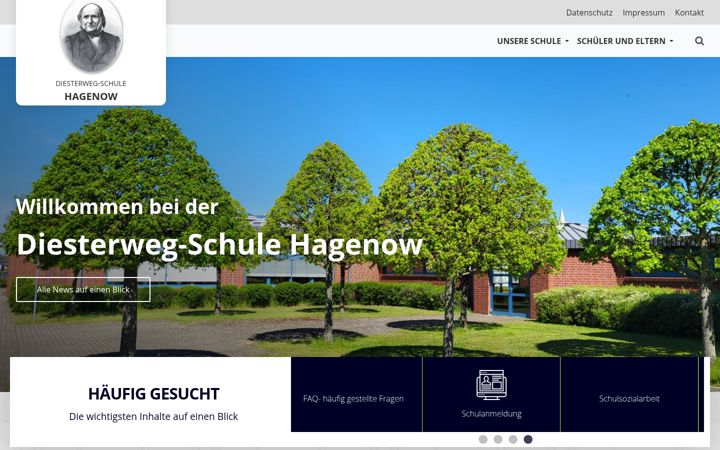 Screenshot von foerderschule-hagenow.de