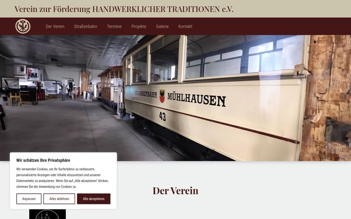 Screenshot ta' foerderung-handwerklicher-traditionen.de
