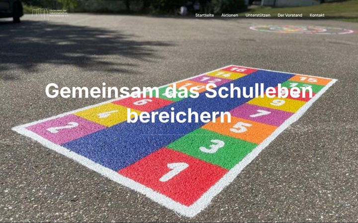 Screenshot of foerderverein-falkensteinschule.de