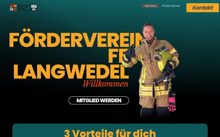 Skærmbillede af foerderverein-fflangwedel.de