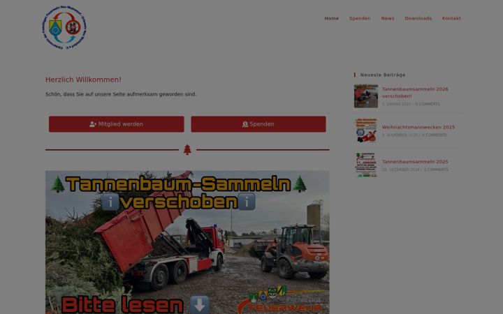Screenshot of foerderverein-ffnw.de