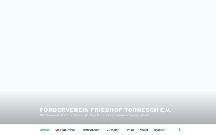 Screenshot ta' foerderverein-friedhof-tornesch.de