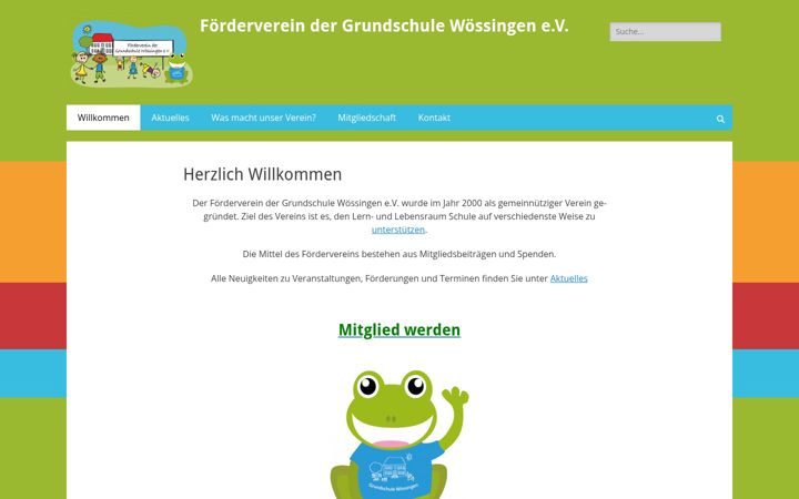 Screenshot ta' foerderverein-grundschule-woessingen.de