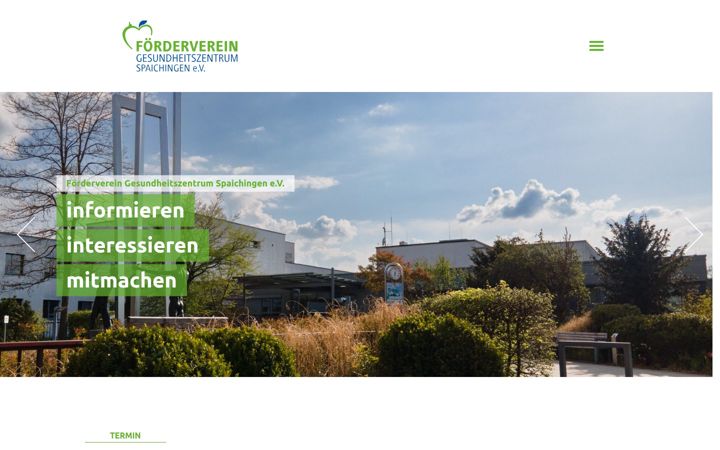 Screenshot ta' foerderverein-gz-spaichingen.de