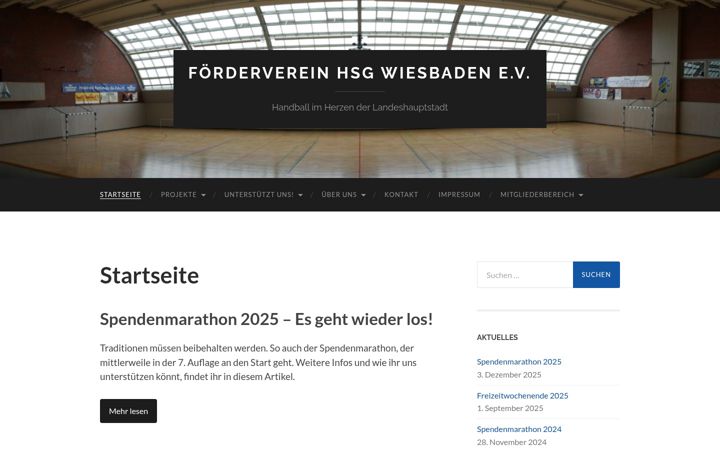 Screenshot ta' foerderverein-hsgwiesbaden.de