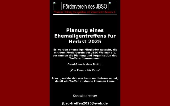 Screenshot of foerderverein-jbso-weimar.de