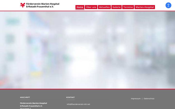 Screenshot of foerderverein-mh.net