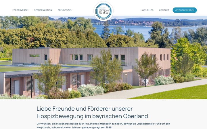 Screenshot of foerderverein-oberlandhospiz.de