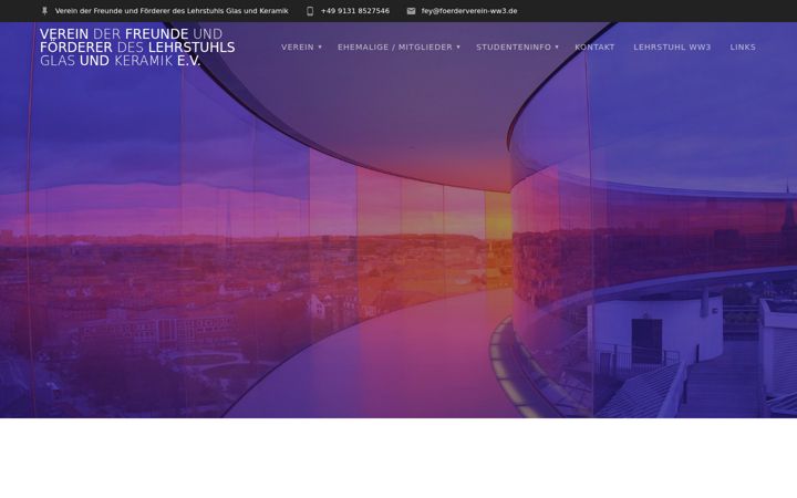 Screenshot ta' foerderverein-ww3.de