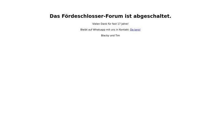 Screenshot ta' foerdeschlosser.de