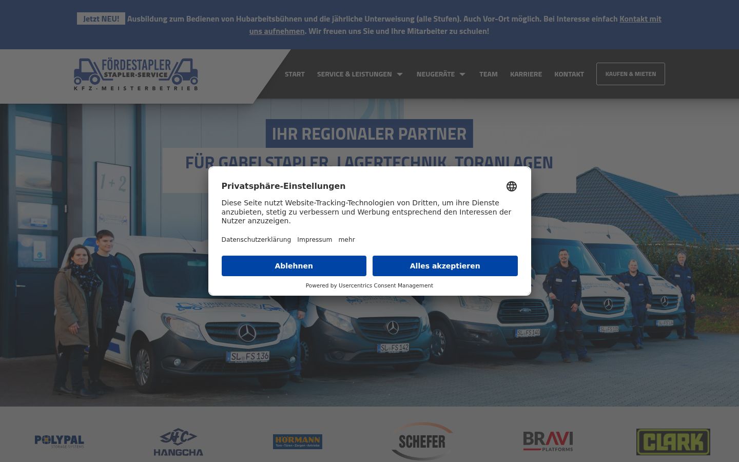 Sutikimo reklamjuostės, rodytos prieš bet kokią sąveiką, ekrano kopija