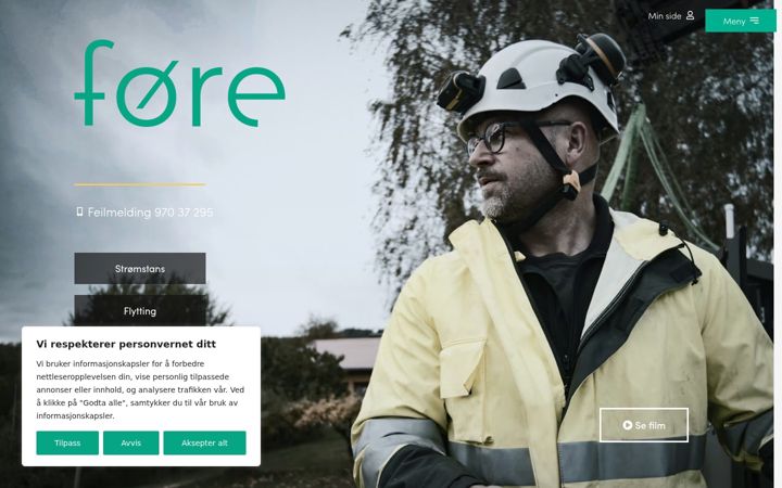 Screenshot of foere.net