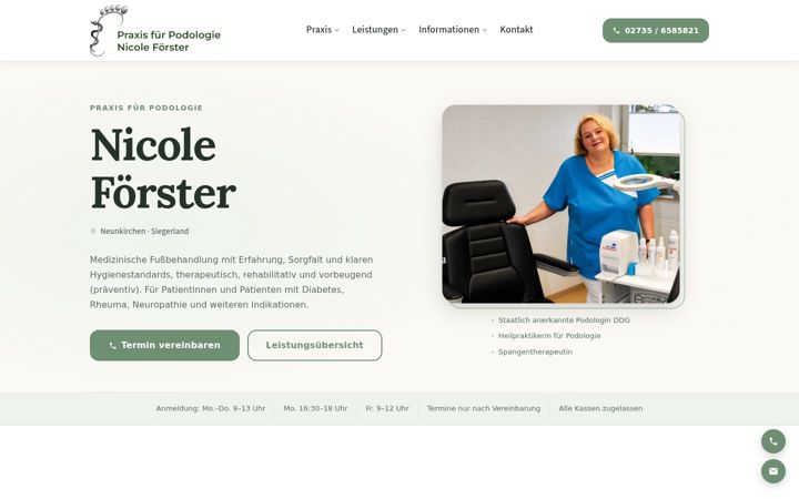 Screenshot of foerster-nicole.de