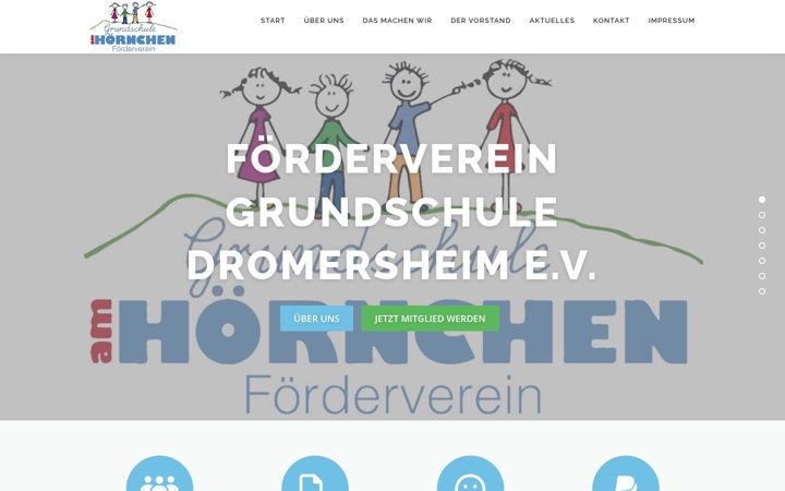 Screenshot of foev-gs-dromersheim.de