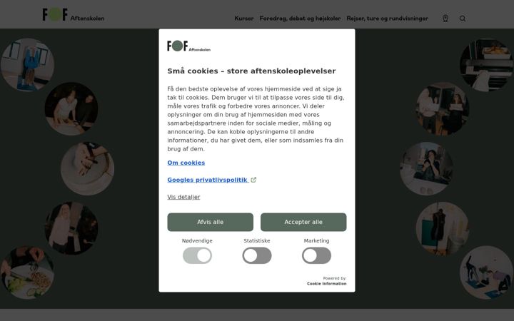 Screenshot of fof.dk