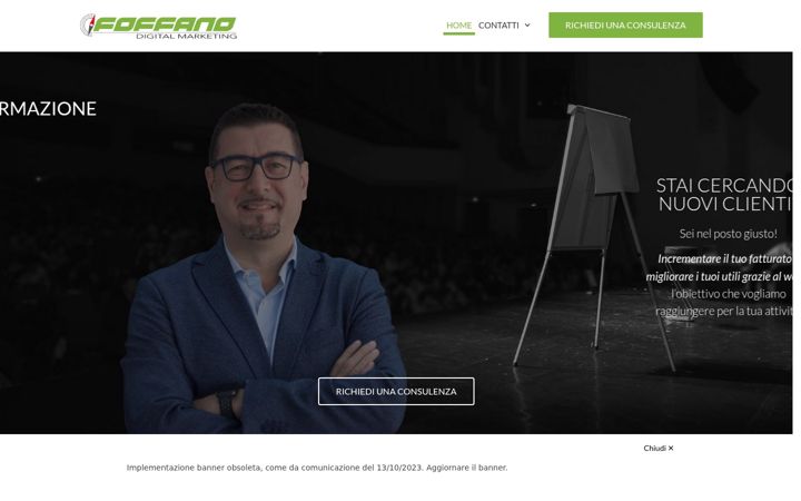 Screenshot ta' foffano.net